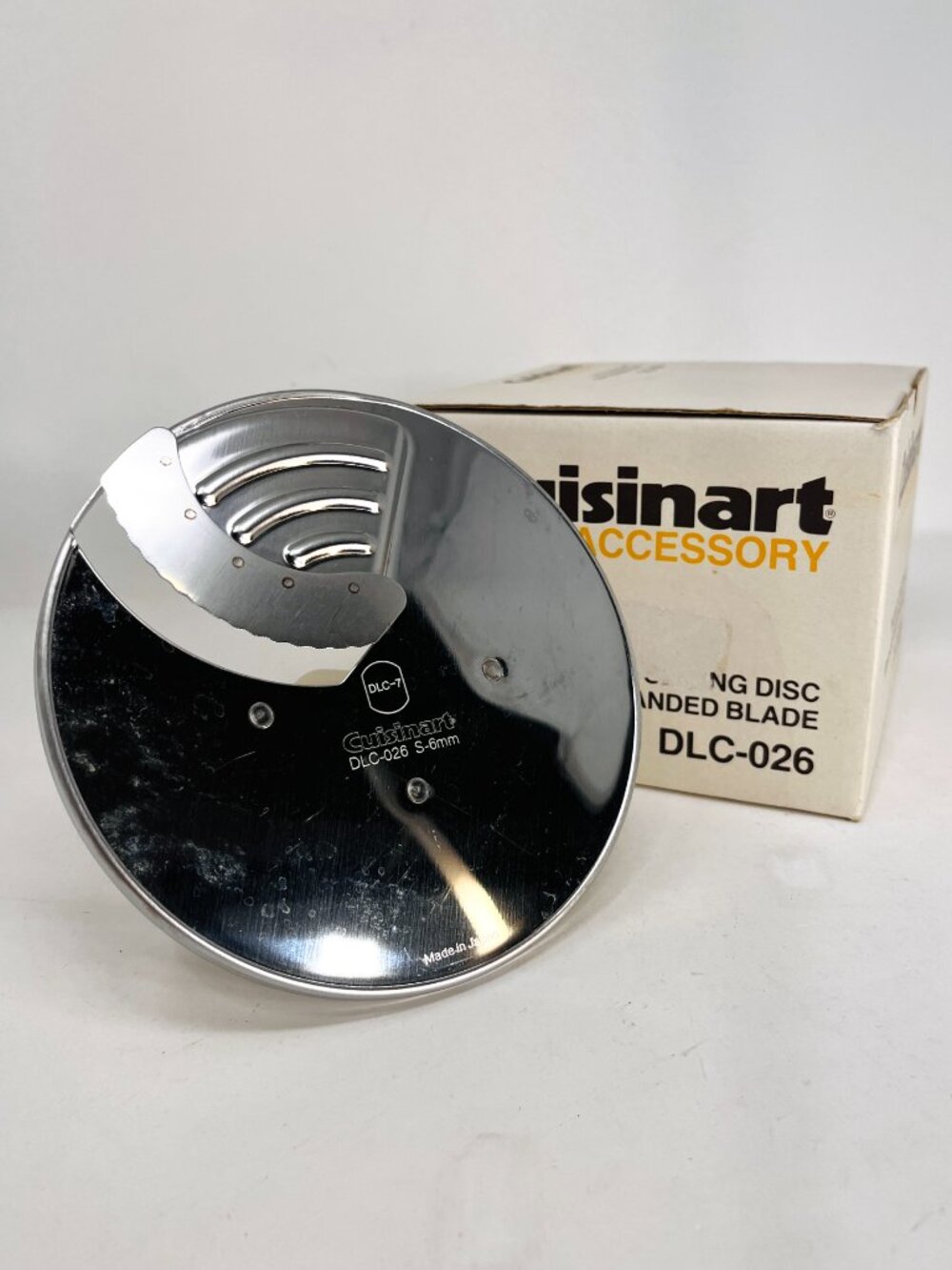 Cuisinart Food Processor DLC-7 Accessory THICK SLICING DISC 6mm [DLC-026]